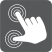 Schutzglasscheibe mit PCAP-Multitouchscreen