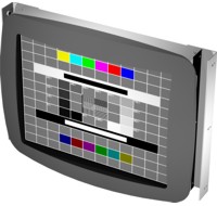 12,1" TFT Monitor (14" CRT Ersatz)
